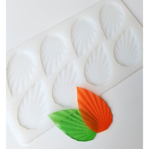 Silicone Chocolate Molds Leaf Shape Non-stick Ice Moulds Cake Mould Bakeware Kitchen Baking Tools Decoration