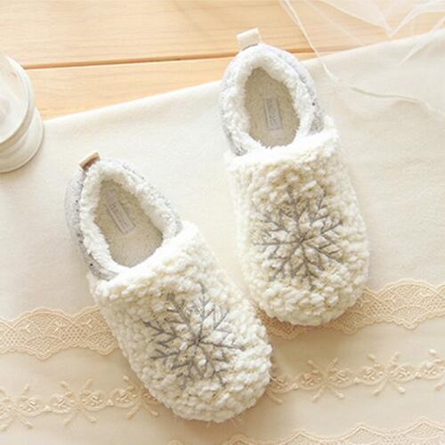 Shoes Women Indoor Slippers Pregnant Woman Shoes Winter Slip On Warm Shoes White Snow Comfortable Shoes Women Home Slippers
