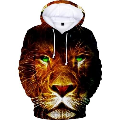 Casual Animation The Lion King 3D Hoodies Men women Fashion Hip Hop Harajuku Print The Lion King 3D Mens Hoodies Sweatshirts