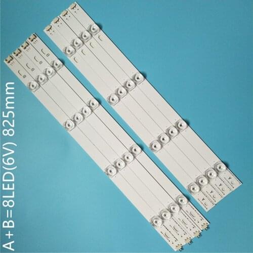 TV Backlight Strip For LG 42LB565V 42LB565U 42" LED Strips Kit Backlight Bars For LG 42LB565U-ZQ 42LB565V-ZQ LED Lamps Bands