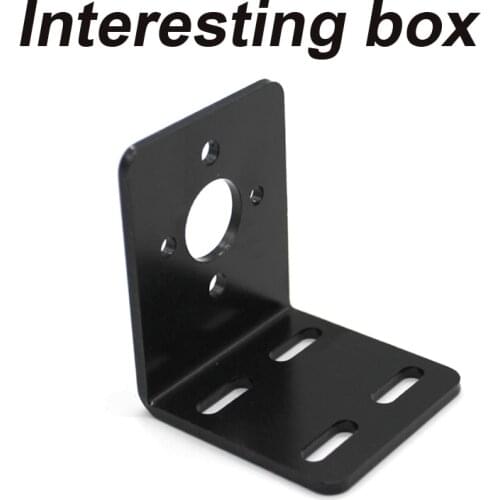 Carbon steel 895 motor seat L-shaped motor bracket fixed seat 895 motor mounting bracket DIY maker accessories