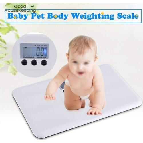 Top Quality LCD Digital Electronic Baby electronic scale portable plastic anti-fall baby pet weight scale 0.3kg-150kg