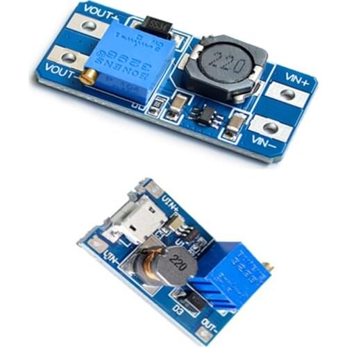 10pcs/lot Micro MT3608 2A Max DC-DC Step Up Power Module Booster Power Module A104