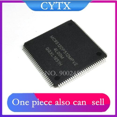 2PCS MC9S12DP512MPVE MC9S12DP512 MC9S12DP QFP IC MCU 16BIT 512KB FLASH 112LQFP IN STOCK