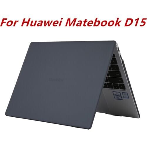 2020 D15 Case for Huawei Matebook Matte Crystal Clear Transparent Hard Laptop Shell Notebook Cover for Matebook D 15 2020 Cases