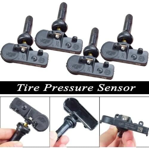 4Pcs 56029398AA 56029398AB New Car TPMS Sensor Tire Pressure Monitoring Sensor 433Mhz For Dodge Chrysler Jeep Grand Cherokee