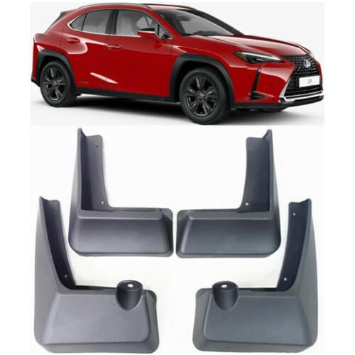 4pcs Mud Flaps For Lexus UX UX200 UX250H ZA10 2019 2020 Mudflaps Splash Guards Front Rear Mud Flap Mudguards Fender Flares