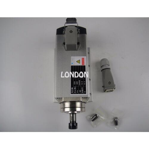 800W air cooling spindle square model ER11 cnc Spindle Motor Machine Tool Spindle