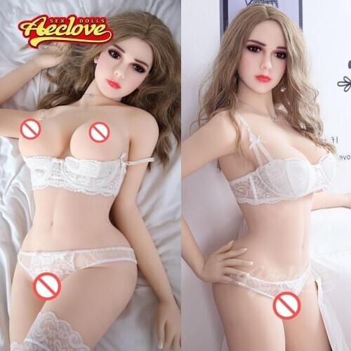 Aeclove 158cm TPE Sex Doll Silicone High Quality Sexy Hot Beauty Toys for Man Masturbation Oral Vaginal Pussy Anus Ass Breasts