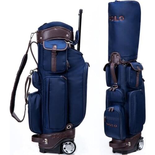 CARRYLOVE New Large Capacity Standard Golf Travelling Aviation Trolley Bag Ball Cart with wheels
