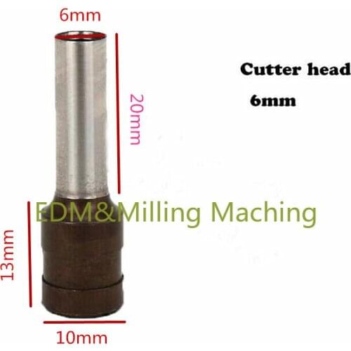 CNC 6mm Punch Accessories Punch Cutter Head Core Heavy Duty Manual Punch Drill Bt 931D For KW 952 KW953 KW954 KW931C KW931D