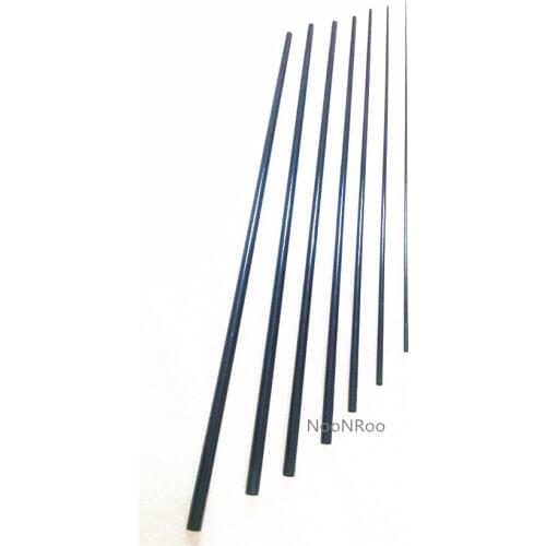 Travel Fly Rod Graphite fly rod blank (9' 5wt. seven piece travel rod) Transparent blue color Private custom material