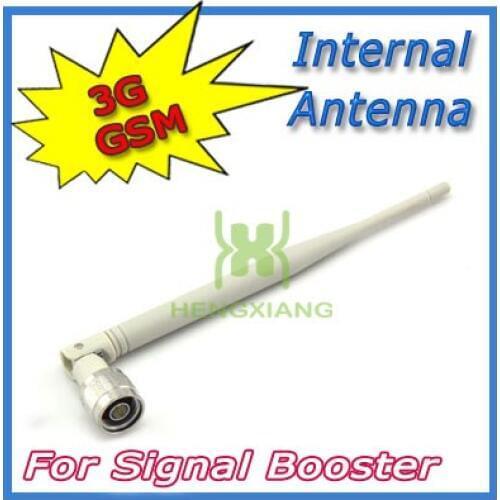 Dual Band 3dBi Internal Antenna GSM 2G 3G Omni Indoor Antenna for CDMA GSM W-CDMA 900Mhz 2100Mhz Signal Booster N-male