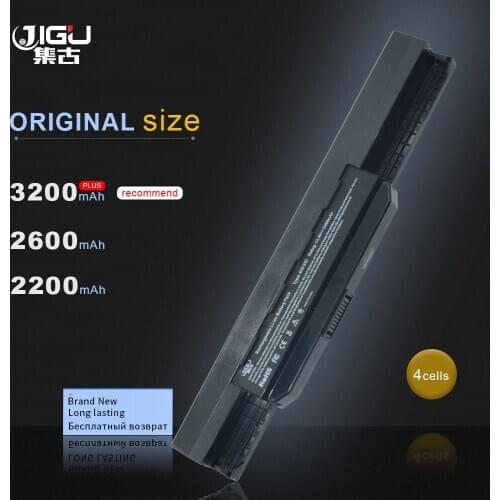 JIGU Laptop Battery For ASUS X43BY K53JC Pro4H X84HR K53JF K84 P43F X43S P53 K53JT X44C K84L X53BY K53S X43E K53L853 Pro4J