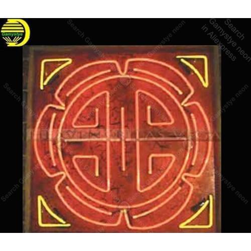 Chinese Medall Neon Sign Las vegas Bulb Handcrafted Recreation Room Wall Iconic Sign light Neon Art Sign store display advertise