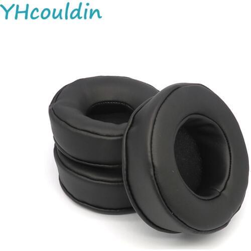 YHcouldin Ear Pads For Denon AH D2000 AH-D2000 Headset Leather Ear Cushions Replacement Earpads