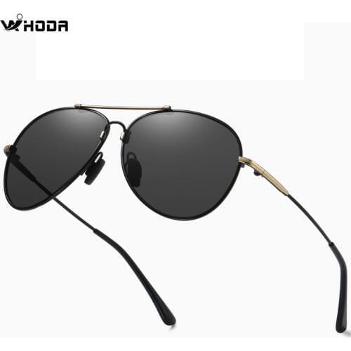 Men Pilot Polarized Photochromic Driver Sunglasses ,Anti Glare UV400 Protection Day & Night Vision Driving Sun Glasses HSA602