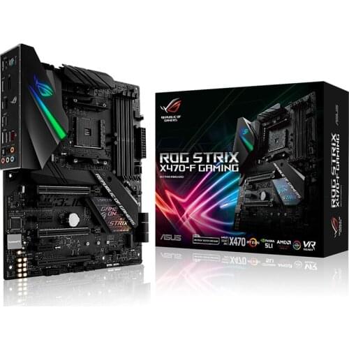 NEW For ASUS ROG STRIX X470-F GAMING Motherboard Socket AM4 For AMD X470 X470M Original Desktop Mainboard Mainboard