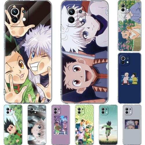 Silicone Phone Case For Xiaomi Mi Poco X3 NFC 10T Pro 11 M3 Note 10 Lite F3 9T F1 11i Clear Soft Back Cover Hunter X Hunter Capa