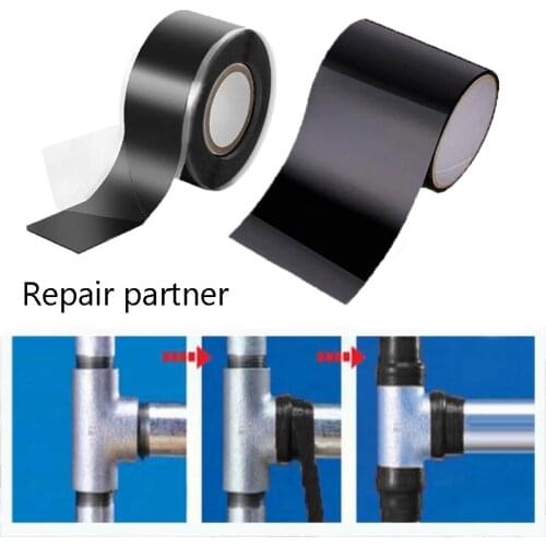 1.5M Super Strong Stop Leaks Seal Repair Tape 1/0.5M Waterproof for Quick Stop Self Fix Self Adhesive Tape for Sink Water Pipe