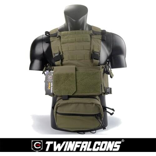 Delustering TwinFalcons Tactical Airsoft MFC 2.0 S Chest Rig Lightweight Low Profile TW-CR004S