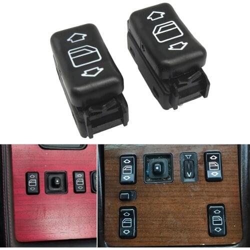 FaroeChi 1248204510 1248204610 Left & Right Electric Master Control Power Window Switch For Mercedes Benz W124 W126 W201 S124
