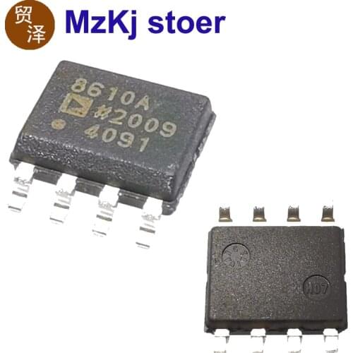 2PCS New 2020 8610A AD8610ARZ AD8610 SOP8 USA ADI Original Taiwan Precision Low Input Bias Current Wide BW JFET Single Op Amp