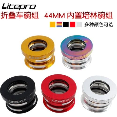 44mm Bicycle Headset Bearing Bowl Aluminium Alloy Front Fork Stem Headset Balance Bicycle Headset Stem Bicycle Parts