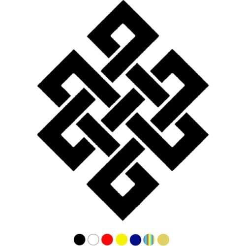 CS-1718# Celtic knot reflective waterproof funny car sticker vinyl decal silver/black for auto car stickers styling car decor