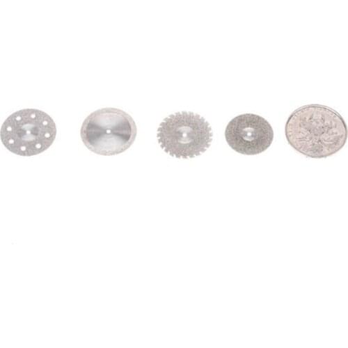 10pcs Dental Lab Diamond Disc For Cutting Plaster Disc Wheel Metal Jewerly Jade Cutting AND Grinding Sheets Dental Lab Tools
