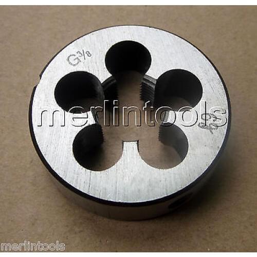 G 3/8" - 19 TPI BSP Parallel British Standard Pipe Left Hand Die