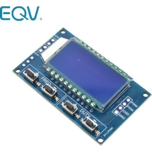 Signal Generator PWM Pulse Frequency Duty Cycle Adjustable Module LCD Display 1Hz-150Khz 3.3V-30V PWM Board Module