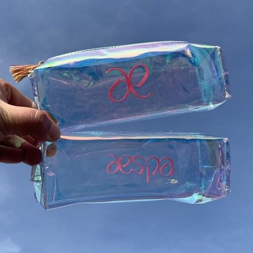 KPOP Aespa Winter Karina Giselle Ningning Wallet Pen Bag Pencil Case Bag Student Stationery Bag Collection Bag Wholesale New