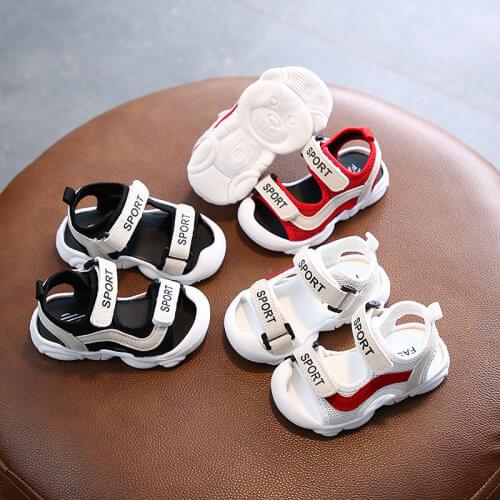 2021 Summer Baby Non-slip Baby Sandals 0-2 Years Old Baby Toddler Shoes 2 Years Old Soft Bottom Male Baby Toddler Sandals