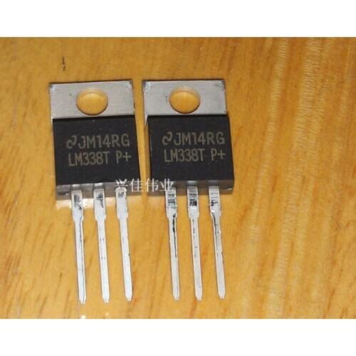 Xinyuan 10PCS/LOT LM338T TO220 LM338 5A TO-220 338T new and original IC