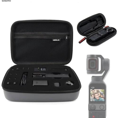 OSMO Pocket 2 Waterproof Portable Carry Case Storage Bag Spare Parts Protective box For DJI OSMO Pocket 2 Camera Accessories