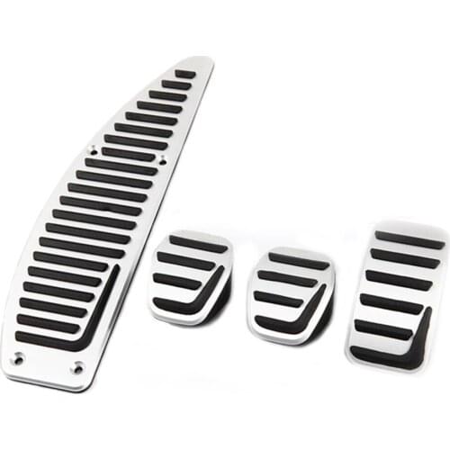 Car Footrest Clutch Brake Gas Accelerator Car Pedal Pad for VOLVO S40 V40 C30 MT Aluminum alloy Auto Car-styling Accessories