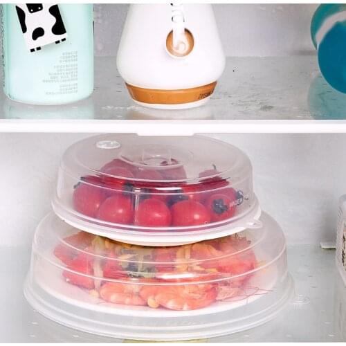 Transparent Microwave Cover Superimposable Sealing Cover with Vent High Temperature Resistance Kitchen Tool TS2
