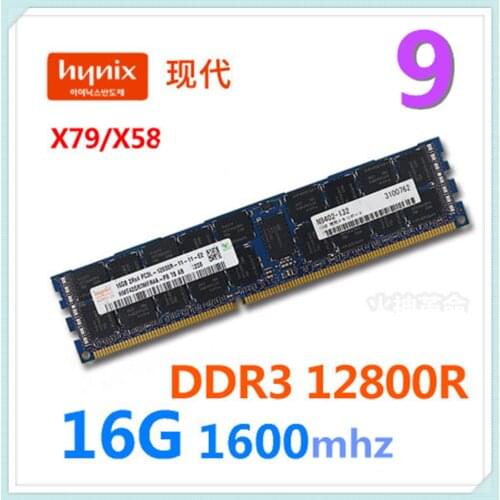 HYNIX Modern RAM DDR3 12800R 16G 160MHz server memory for X79 X58