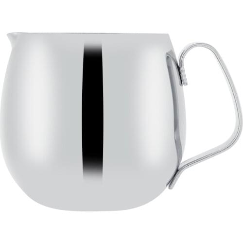 Thick Stainless Steel Milk Frothing Pitcher Latte Coffee Cup Mug Jug (300ml) For Milk Espresso Coffee Etc