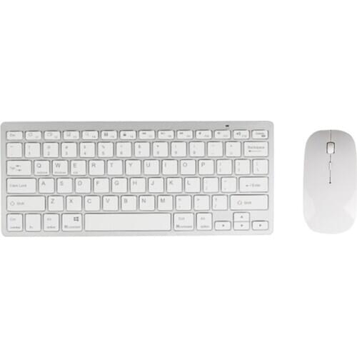 Ultra-Thin Bluetooth Keyboard 5.0 Mouse Bluetooth 5.2, Suitable for Android / IOS / Windows Support Bluetooth Devices