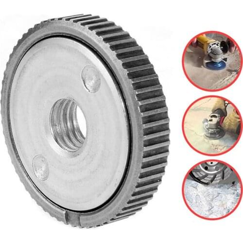 Locking Plate Chuck for M14 Angle Grinder Chuck Tools Quick Clamping Quick Release Nut Clamp Device Self-locking Pressure Plate