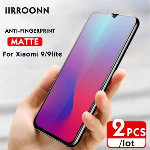2Pcs/lot Matte Tempered Glass For Xiaomi 8 9 8lite 8se 9se 9T pro MIX 3 mix2s A3 A2 XIAOMI ScreenProtector xiaomi glass xiaomi 9