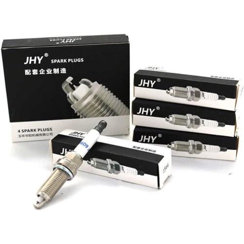 4Pcs for Iridium platinum spark plug For Mai Rui Bao 1.5T, MG Rui Teng 1.5T, Buick Weilang 1.5L 2015 models OEM SILZNAR6D9/94051