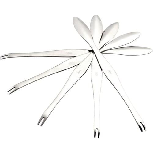 Seafood Tool Crab Crackers Picks Spoons Stainless Steel Crab Peel Shrimp Tool Lobster Clamp Pliers Clip Pick - 5Pcs
