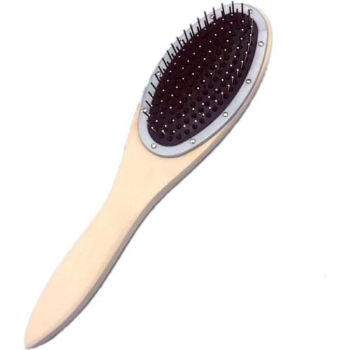 5Pc High Quality Wood Steel Wig Tooth Comb Hair Brushes Antistatic for Mannequin Combs Hairdressing Tool