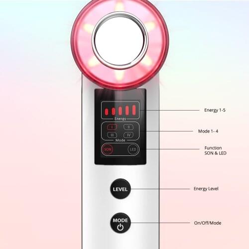 7 Colors LED Photon Light Therapy Home USD EMS Muscle Stimulate Machine