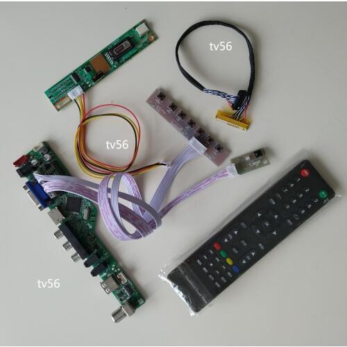 AV AUDIO USB VGA LCD LED TV HDMI 1 CCFL lamps Controller driver Board DIY For B154EW01 1280X800 15.4" monitor panel card