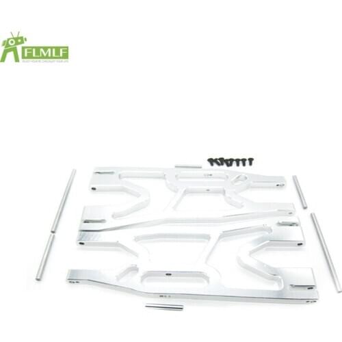 CNC Metal Rear Lower Suspension Arm Set Fit for /5 Traxxas TRX X-Maxx XMAXX Toys Games Parts