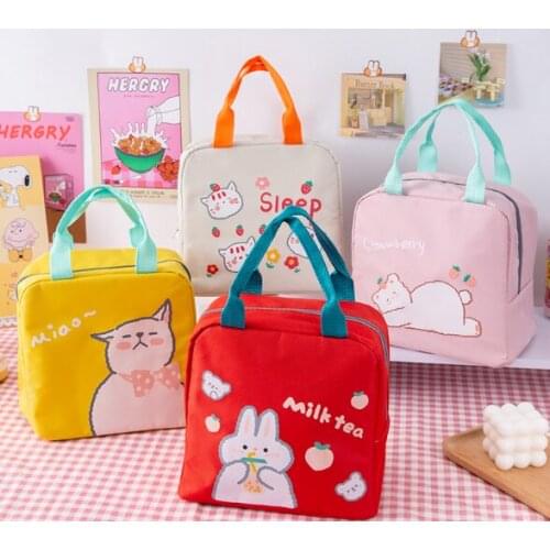 Long-term preservation fresh and lovely bag portable bento lunch bag J03